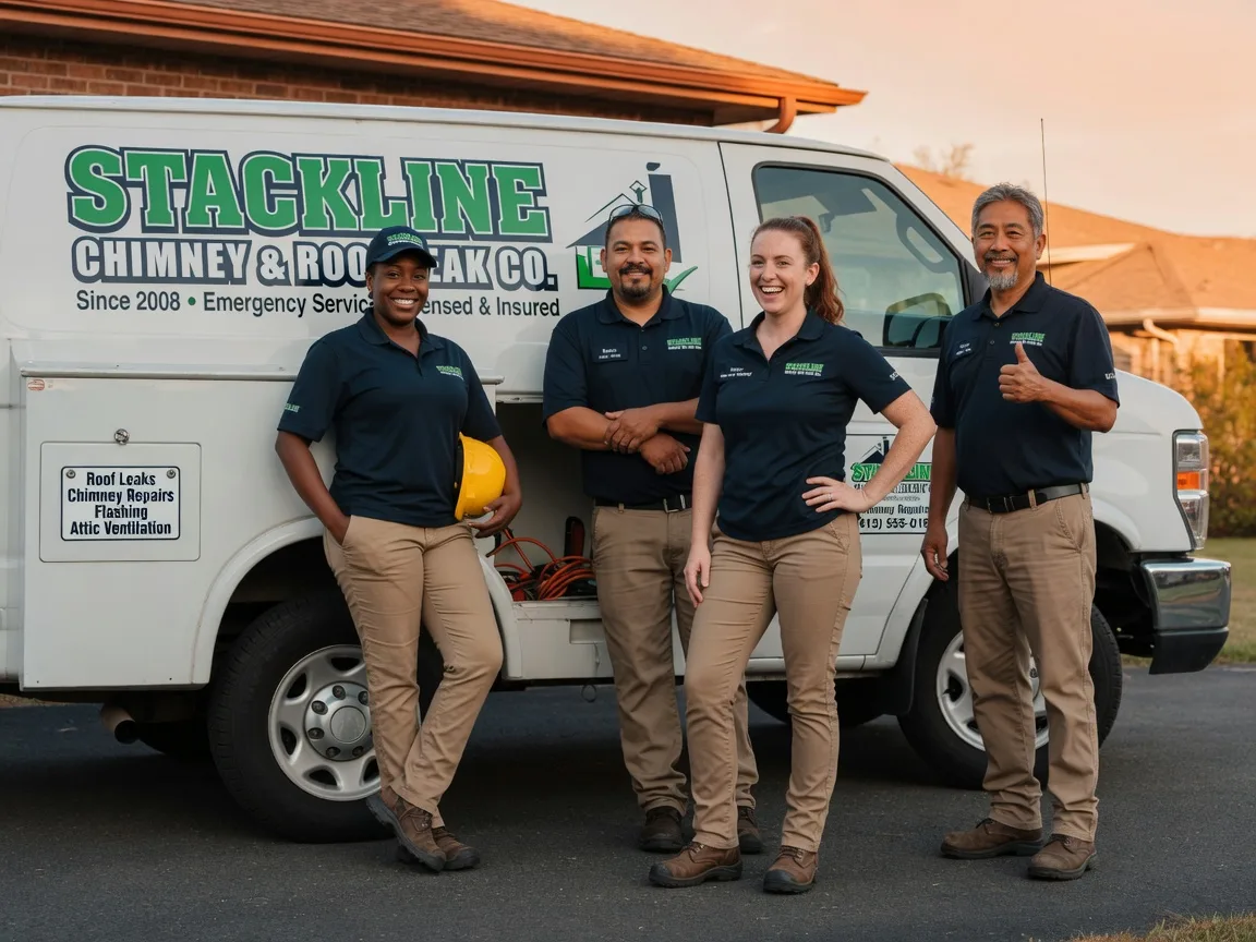 Chimney flashing repair company in Hurley, MO